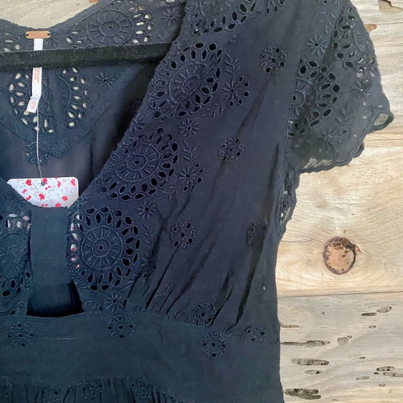 Free People Babydoll Top - Picture 3 of 4